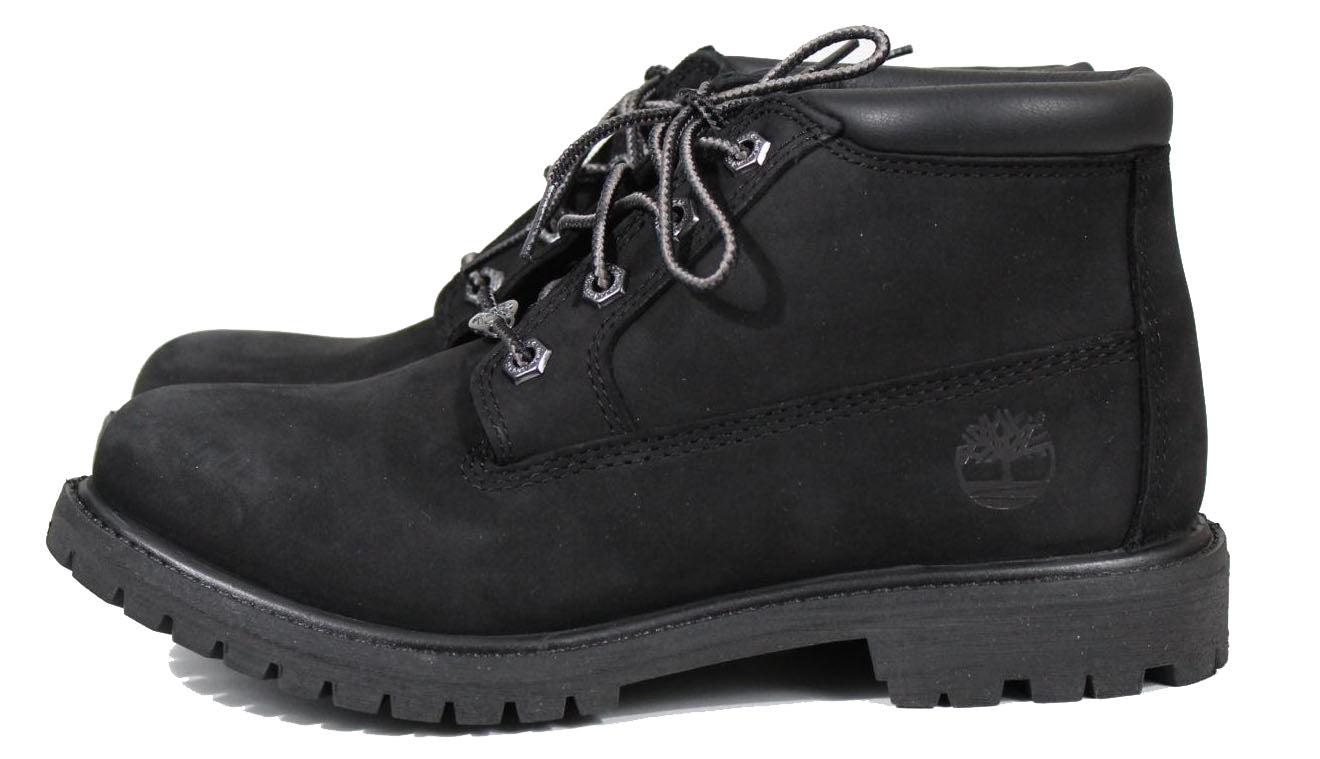 Timberland Nellie WP Chukka Leder Stiefel - Schwarz
