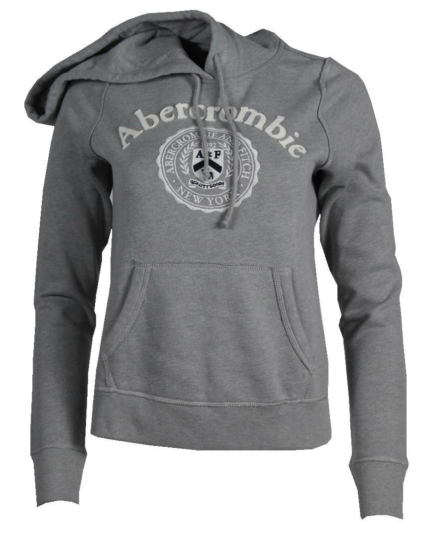 Abercrombie & Fitch Damen Hoodie Classic - Grau