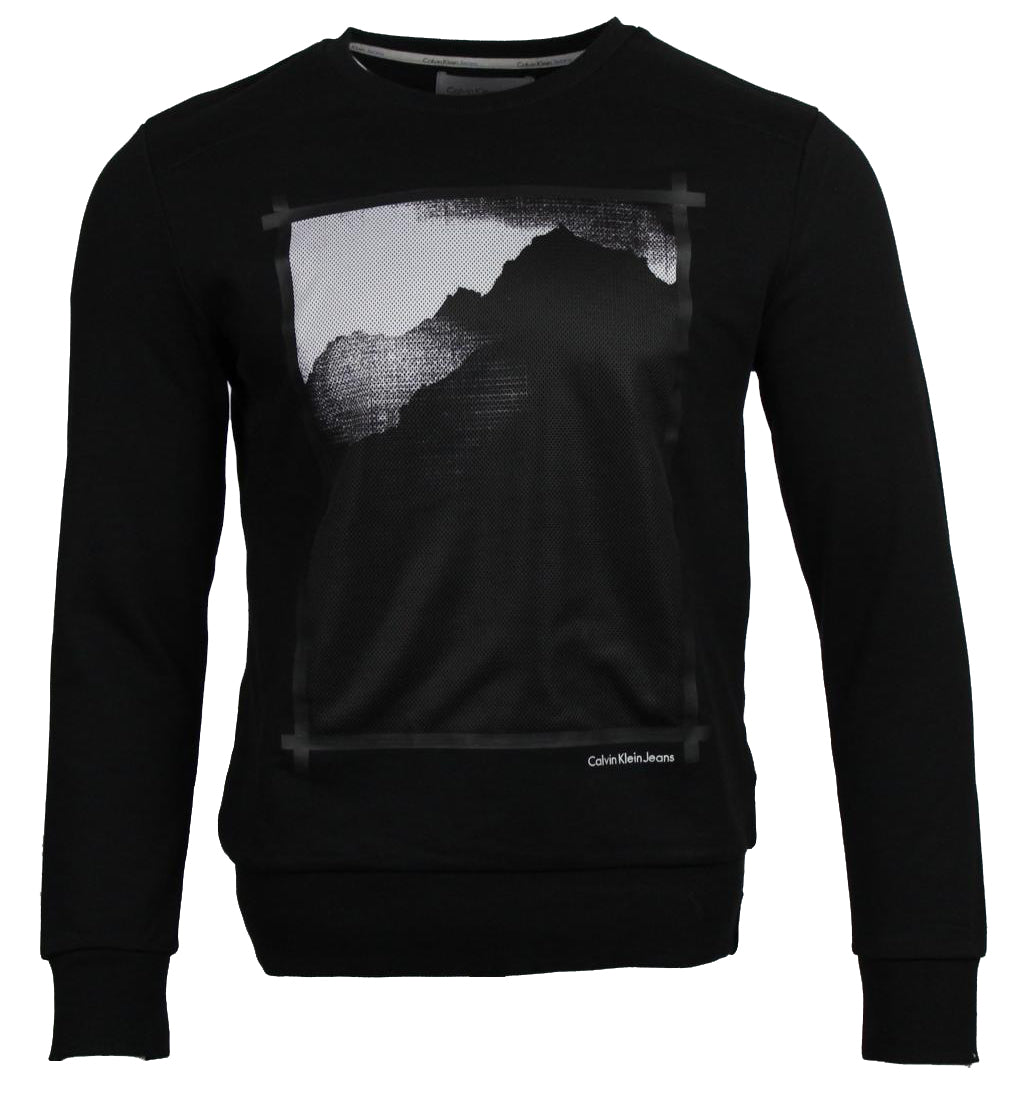 Calvin Klein Rundhals Pullover - Schwarz