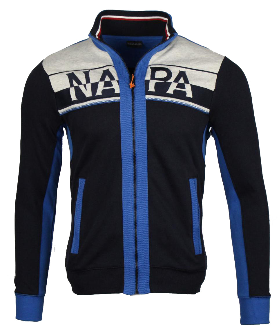 Napapijri Herren Jacke - Blau/Schwarz