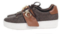 Michael Kors Sneakers - Poppy Facet Sneaker - Brown Luggage