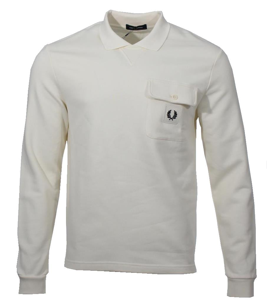 Fred Perry Pullover - M6802 - Creme
