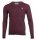 Abercrombie & Fitch V-Neck Pullover - Weinrot
