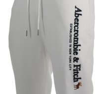 Abercrombie & Fitch Jogginghose - Weiß