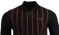 Fred Perry Langarm Polo - M4666 - Navy