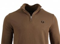 Fred Perry Half-Zip Pullover - M3574 - Braun