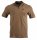 Fred Perry Half Zip Polo - M4604 - Braun