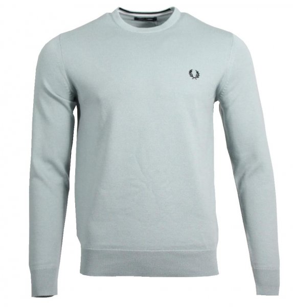 Fred Perry Rundhals Pullover - K9601 - Silver Blue