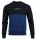 Fred Perry Color Block Sweatshirt - M4698 - Schwarz/Blau