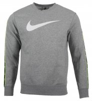 Nike Herren Rundhals Pullover - Grau