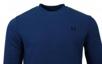 Fred Perry Rundhals Pullover - M7535 - Dunkelblau