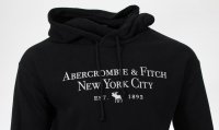 Abercrombie & Fitch Kapuzenpullover - Schwarz