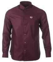 Fred Perry Hemd M8501 Weinrot