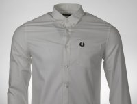 Fred Perry Oxford Hemd M3551 Weiß