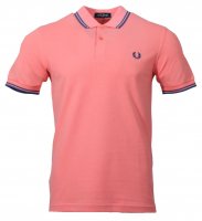 Fred Perry Kurzarm Polo - M3600 - Coral