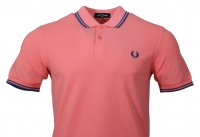 Fred Perry Kurzarm Polo - M3600 - Coral