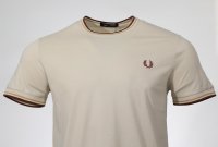 Fred Perry T-Shirt - M1588V - Hellbraun
