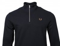 Fred Perry Half-Zip Pullover - M3574 - Marine