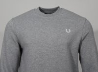 Fred Perry Rundhals Sweater - M7535 - Hellgrau