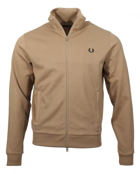 Fred Perry Zip Jacke - J7826 - Hellbraun