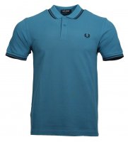 Fred Perry Polo - M3600 - Blau/Schwarz