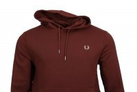 Fred Perry Kapuzenpullover - M2643 - Kastanie