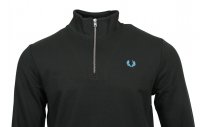 Fred Perry Half-Zip Pullover - M3574 - Night Green