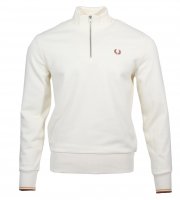 Fred Perry Half-Zip Pullover - M3574 - Ecru