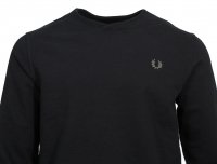 Fred Perry Rundhals Pullover - M6588 - Schwarz