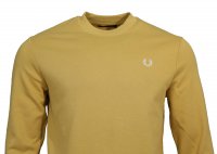 Fred Perry Rundhals Sweater - M7535 - Senfgelb