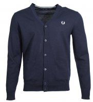 Fred Perry Cardigan - K9551 - Navy L