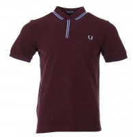 Fred Perry Polo - M8559 - Weinrot
