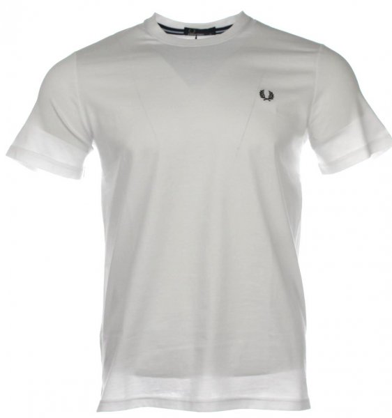 Fred Perry T-Shirt Basic Weiß M6334