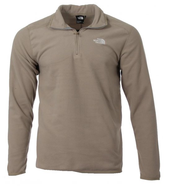 The North Face Half-Zip Fleece Pullover - Beige L