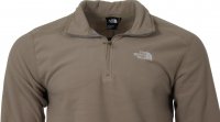 The North Face Half-Zip Fleece Pullover - Beige L