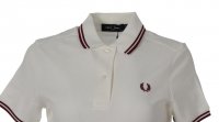 Fred Perry Kleid - D3600 - Wei&szlig;