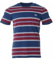 Fred Perry T-Shirt - M8626 - Blau/Weiß/Rot