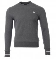 Fred Perry Rundhals Pullover - M7535 - Grau