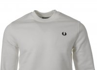 Fred Perry Rundhals Pullover - M7535 - Wei&szlig;