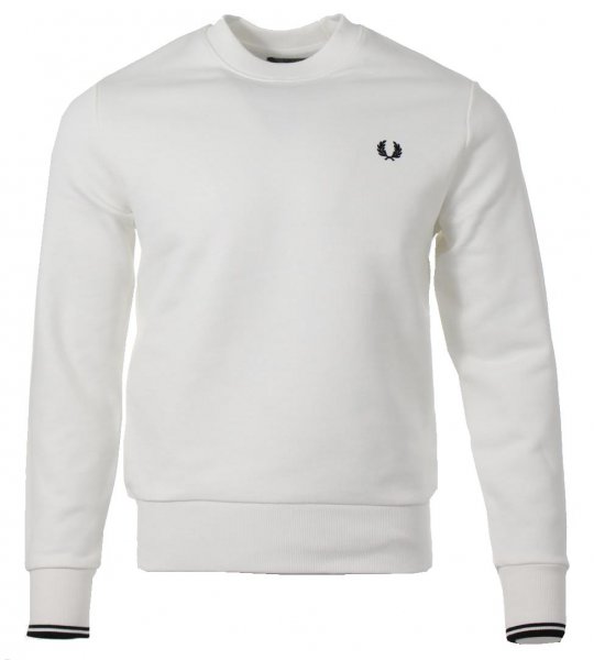 Fred Perry Pullover - M7535 - Weiß L