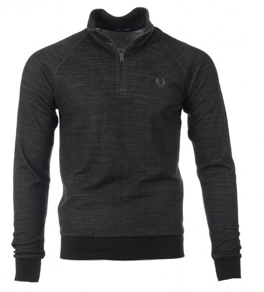 Fred Perry Half Zip Pullover - M1646 - Grau