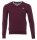 Fred Perry V-Neck Wollpullover - Bordeaux - K9600