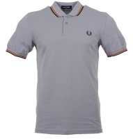 Fred Perry Polo - M3600 - 50er Silber XXXL