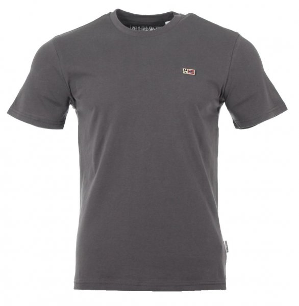 Napapijri Rundhals T-Shirt - Grau