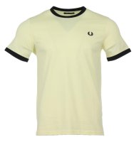 Fred Perry Rundhals T-Shirt - M3519 - Gelb