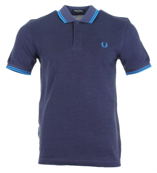 Fred Perry Polo - M3600 - Lila meliert M