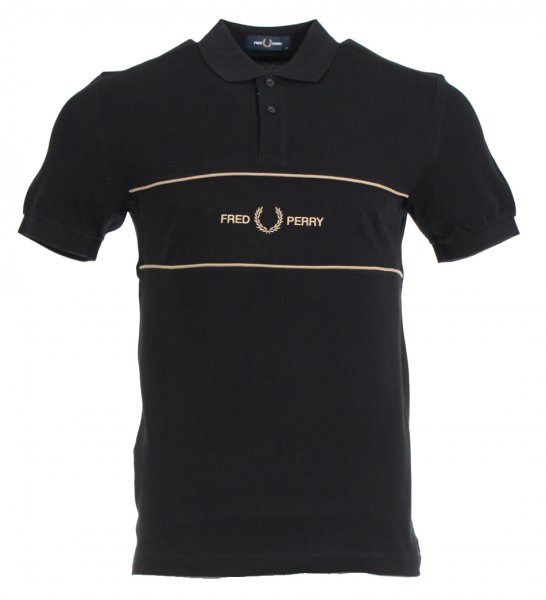 Fred Perry Polo - M9573 - Schwarz