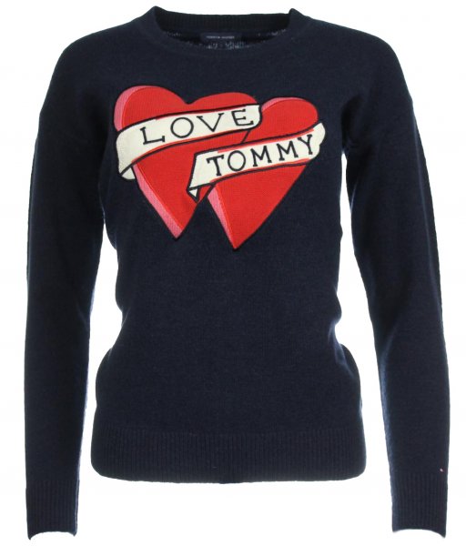 Tommy Hilfiger Woll-Pullover &quot;Love Tommy&quot;