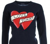 Tommy Hilfiger Woll-Pullover "Love Tommy"