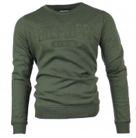 Hilfiger Denim Rundhals Pullover - Grün
